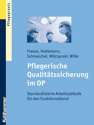 cover image of Pflegerische Qualitätssicherung im OP
